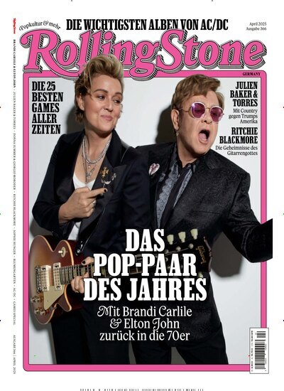Titelbild der Ausgabe 4/2025 von Rolling Stone. Diese Zeitschrift und viele weitere Reisemagazine, Freizeitmagazine und Wissensmagazine als Abo oder epaper bei United Kiosk online kaufen.