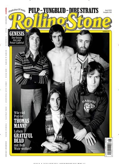 Titelbild der Ausgabe 6/2025 von Rolling Stone. Diese Zeitschrift und viele weitere Reisemagazine, Freizeitmagazine und Wissensmagazine als Abo oder epaper bei United Kiosk online kaufen.