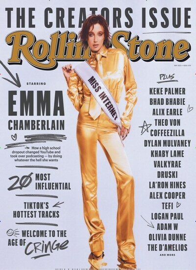 Titelbild der Ausgabe 5/2023 von Rolling Stone USA. Diese Zeitschrift und viele weitere Jugendzeitschriften und Kinderzeitschriften als Abo oder epaper bei United Kiosk online kaufen.