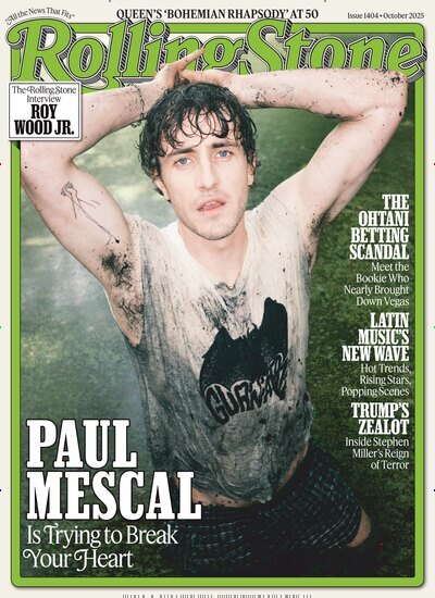 Titelbild der Ausgabe 10/2025 von Rolling Stone USA. Diese Zeitschrift und viele weitere Jugendzeitschriften und Kinderzeitschriften als Abo oder epaper bei United Kiosk online kaufen.