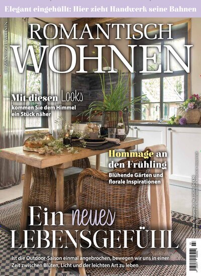 Titelbild der Ausgabe 3/2026 von Romantisch Wohnen. Diese Zeitschrift und viele weitere Gartenzeitschriften und Wohnzeitschriften als Abo oder epaper bei United Kiosk online kaufen.
