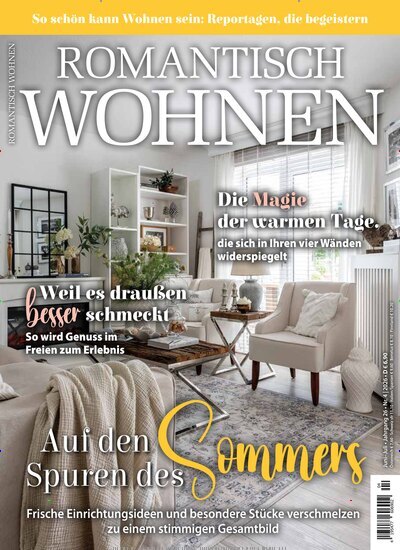 Titelbild der Ausgabe 4/2026 von Romantisch Wohnen. Diese Zeitschrift und viele weitere Gartenzeitschriften und Wohnzeitschriften als Abo oder epaper bei United Kiosk online kaufen.