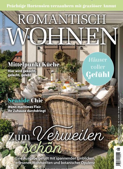 Titelbild der Ausgabe 5/2026 von Romantisch Wohnen. Diese Zeitschrift und viele weitere Gartenzeitschriften und Wohnzeitschriften als Abo oder epaper bei United Kiosk online kaufen.