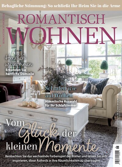 Titelbild der Ausgabe 6/2026 von Romantisch Wohnen. Diese Zeitschrift und viele weitere Gartenzeitschriften und Wohnzeitschriften als Abo oder epaper bei United Kiosk online kaufen.