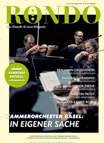 Titelbild der Ausgabe 2/2023 von Rondo. Diese Zeitschrift und viele weitere Reisemagazine, Freizeitmagazine und Wissensmagazine als Abo oder epaper bei United Kiosk online kaufen.