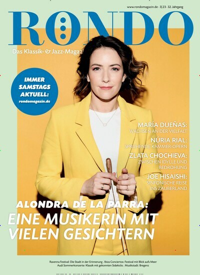 Titelbild der Ausgabe 3/2023 von Rondo. Diese Zeitschrift und viele weitere Reisemagazine, Freizeitmagazine und Wissensmagazine als Abo oder epaper bei United Kiosk online kaufen.