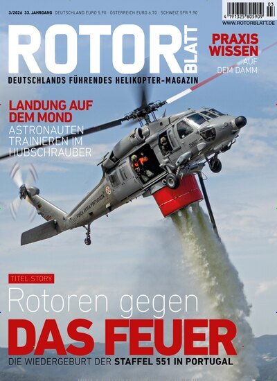 Titelbild der Ausgabe 3/2026 von ROTORBLATT. Diese Zeitschrift und viele weitere Reisemagazine, Freizeitmagazine und Wissensmagazine als Abo oder epaper bei United Kiosk online kaufen.