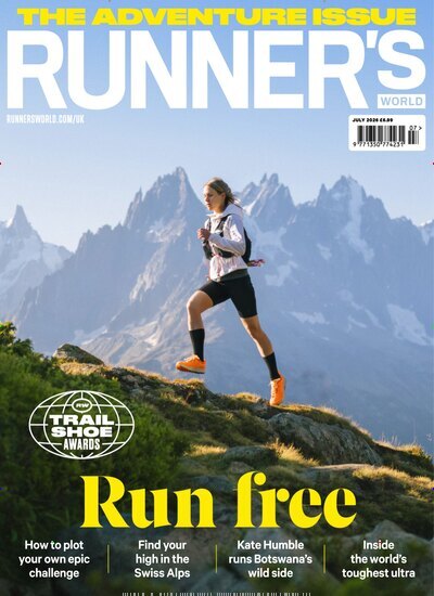 Titelbild der Ausgabe 7/2026 von Runners World UK. Diese Zeitschrift und viele weitere Sportmagazine als Abo oder epaper bei United Kiosk online kaufen.