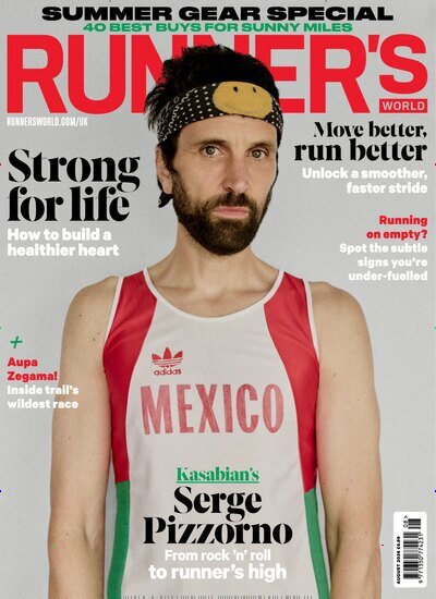Titelbild der Ausgabe 8/2026 von Runners World UK. Diese Zeitschrift und viele weitere Sportmagazine als Abo oder epaper bei United Kiosk online kaufen.