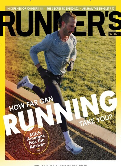 Titelbild der Ausgabe 1/2024 von Runners World USA. Diese Zeitschrift und viele weitere Sportmagazine als Abo oder epaper bei United Kiosk online kaufen.