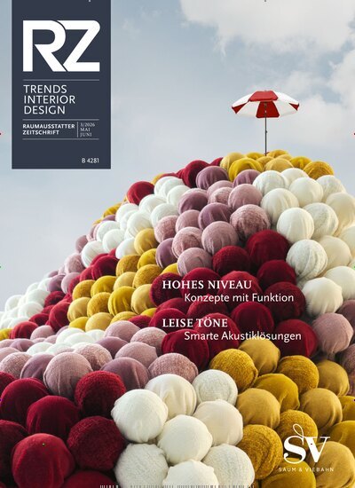 Titelbild der Ausgabe 3/2026 von RZ - Trends Interior Design. Diese Zeitschrift und viele weitere Architekturzeitschriften und Bauzeitschriften als Abo oder epaper bei United Kiosk online kaufen.