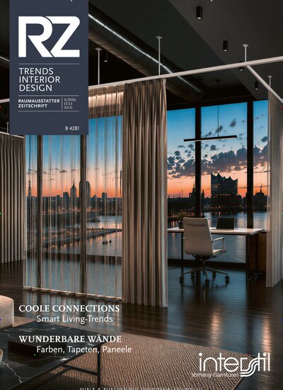 Titelbild der Ausgabe 4/2026 von RZ - Trends Interior Design. Diese Zeitschrift und viele weitere Architekturzeitschriften und Bauzeitschriften als Abo oder epaper bei United Kiosk online kaufen.