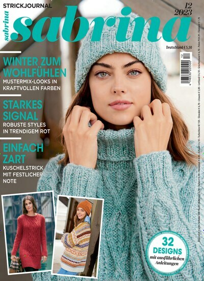 Titelbild der Ausgabe 12/2023 von Sabrina. Diese Zeitschrift und viele weitere Modemagazine und DIY-Magazine als Abo oder epaper bei United Kiosk online kaufen.