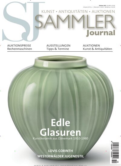 Titelbild der Ausgabe 10/2025 von Sammler Journal. Diese Zeitschrift und viele weitere Reisemagazine, Freizeitmagazine und Wissensmagazine als Abo oder epaper bei United Kiosk online kaufen.