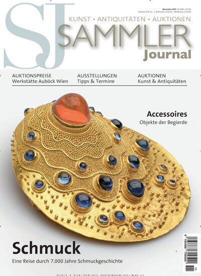 Titelbild der Ausgabe 11/2025 von Sammler Journal. Diese Zeitschrift und viele weitere Reisemagazine, Freizeitmagazine und Wissensmagazine als Abo oder epaper bei United Kiosk online kaufen.