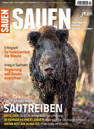 Titelbild der Ausgabe 20/2023 von Sauen. Diese Zeitschrift und viele weitere Sportmagazine als Abo oder epaper bei United Kiosk online kaufen.