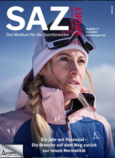 Titelbild der Ausgabe 1/2022 von SAZ sport. Diese Zeitschrift und viele weitere Freizeit-Fachmagazine und Hobby-Fachzeitschriften als Abo oder epaper bei United Kiosk online kaufen.
