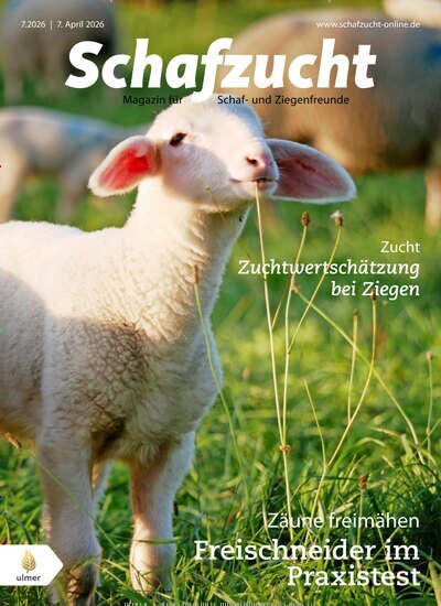 Titelbild der Ausgabe 7/2026 von Schafzucht. Diese Zeitschrift und viele weitere Naturzeitschriften, Landwirtschaftszeitungen und Umweltmagazine als Abo oder epaper bei United Kiosk online kaufen.