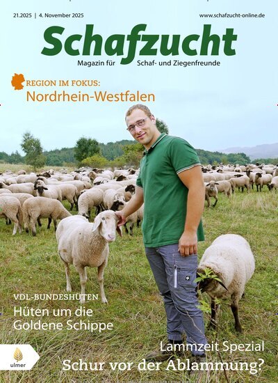Titelbild der Ausgabe 21/2025 von Schafzucht. Diese Zeitschrift und viele weitere Naturzeitschriften, Landwirtschaftszeitungen und Umweltmagazine als Abo oder epaper bei United Kiosk online kaufen.