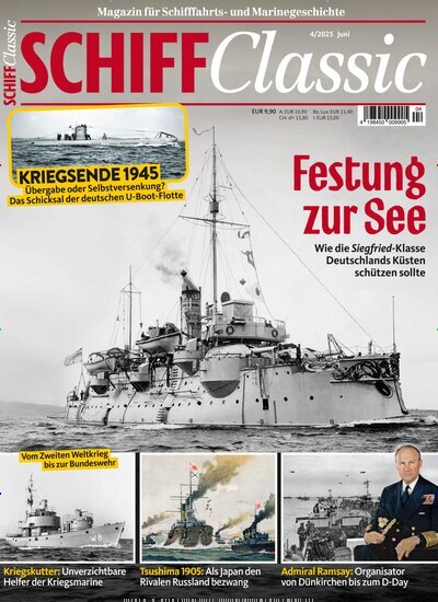 Titelbild der Ausgabe 4/2025 von SCHIFF Classic. Diese Zeitschrift und viele weitere Reisemagazine, Freizeitmagazine und Wissensmagazine als Abo oder epaper bei United Kiosk online kaufen.