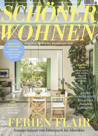 Titelbild der Ausgabe 6/2025 von SCHÖNER WOHNEN. Diese Zeitschrift und viele weitere Gartenzeitschriften und Wohnzeitschriften als Abo oder epaper bei United Kiosk online kaufen.