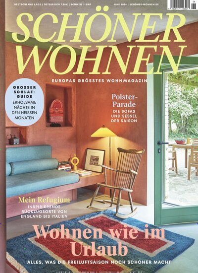 Titelbild der Ausgabe 6/2026 von SCHÖNER WOHNEN. Diese Zeitschrift und viele weitere Gartenzeitschriften und Wohnzeitschriften als Abo oder epaper bei United Kiosk online kaufen.