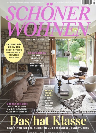 Titelbild der Ausgabe 9/2026 von SCHÖNER WOHNEN. Diese Zeitschrift und viele weitere Gartenzeitschriften und Wohnzeitschriften als Abo oder epaper bei United Kiosk online kaufen.