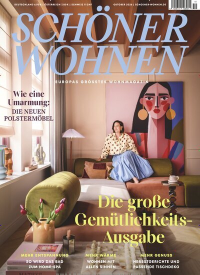 Titelbild der Ausgabe 10/2026 von SCHÖNER WOHNEN. Diese Zeitschrift und viele weitere Gartenzeitschriften und Wohnzeitschriften als Abo oder epaper bei United Kiosk online kaufen.