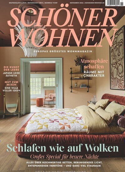Titelbild der Ausgabe 11/2026 von SCHÖNER WOHNEN. Diese Zeitschrift und viele weitere Gartenzeitschriften und Wohnzeitschriften als Abo oder epaper bei United Kiosk online kaufen.