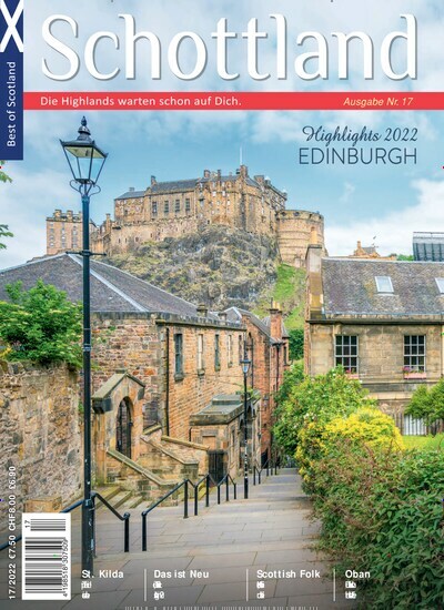 Titelbild der Ausgabe 17/2022 von Schottland - Das neue Reisejournal. Diese Zeitschrift und viele weitere Reisemagazine, Freizeitmagazine und Wissensmagazine als Abo oder epaper bei United Kiosk online kaufen.