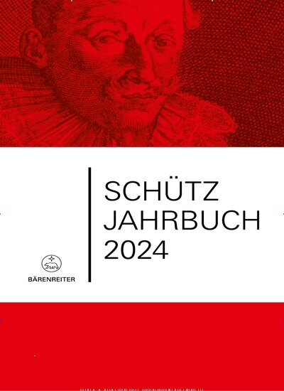 Titelbild der Ausgabe 1/2024 von Schütz-Jahrbuch. Diese Zeitschrift und viele weitere Kunstmagazine und Kulturmagazine als Abo oder epaper bei United Kiosk online kaufen.