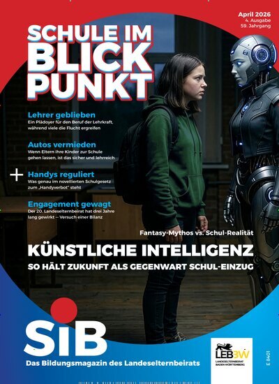 Titelbild der Ausgabe 4/2026 von Schule im Blickpunkt. Diese Zeitschrift und viele weitere Zeitschriften für Pädagogik als Abo oder epaper bei United Kiosk online kaufen.