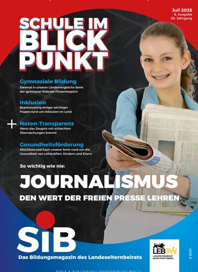 Titelbild der Ausgabe 6/2025 von Schule im Blickpunkt. Diese Zeitschrift und viele weitere Zeitschriften für Pädagogik als Abo oder epaper bei United Kiosk online kaufen.