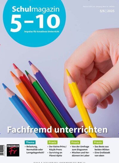 Titelbild der Ausgabe 5/2025 von Schulmagazin 5-10. Diese Zeitschrift und viele weitere Zeitschriften für Pädagogik als Abo oder epaper bei United Kiosk online kaufen.