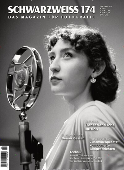 Titelbild der Ausgabe 5/2026 von Schwarzweiss. Diese Zeitschrift und viele weitere Audiomagazine, Filmmagazine und Fotozeitschriften als Abo oder epaper bei United Kiosk online kaufen.