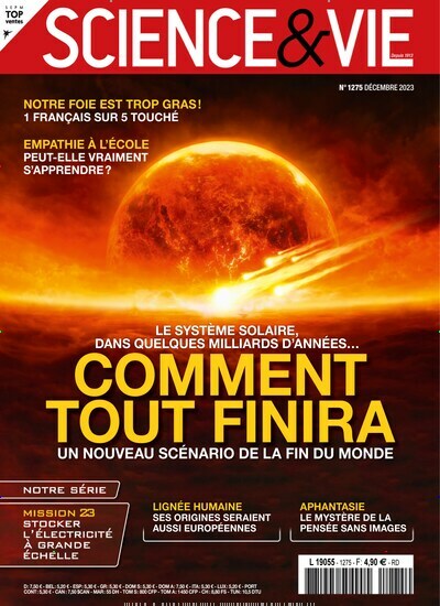 Titelbild der Ausgabe 277/2023 von Science & Vie. Diese Zeitschrift und viele weitere Reisemagazine, Freizeitmagazine und Wissensmagazine als Abo oder epaper bei United Kiosk online kaufen.
