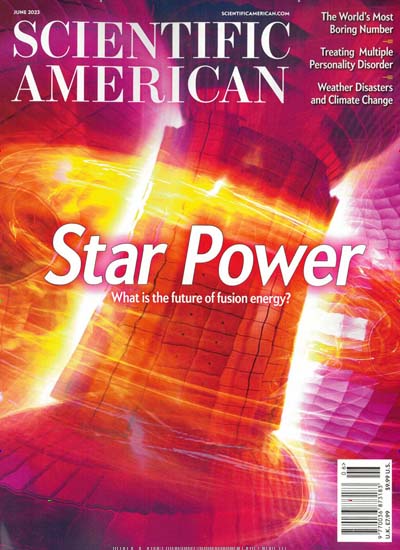 Titelbild der Ausgabe 6/2023 von Scientific American. Diese Zeitschrift und viele weitere Reisemagazine, Freizeitmagazine und Wissensmagazine als Abo oder epaper bei United Kiosk online kaufen.