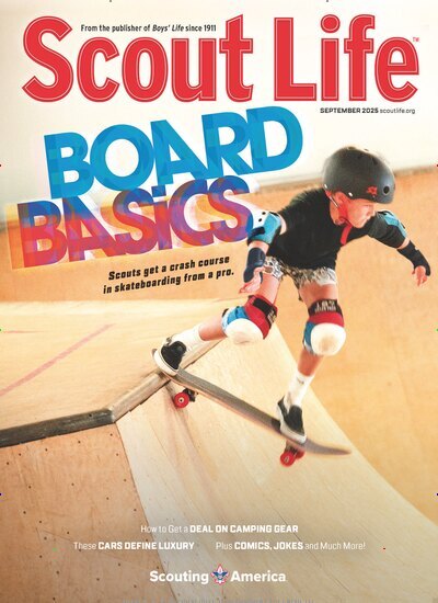 Titelbild der Ausgabe 9/2025 von Scout Life. Diese Zeitschrift und viele weitere Jugendzeitschriften und Kinderzeitschriften als Abo oder epaper bei United Kiosk online kaufen.