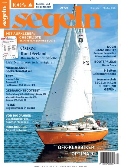 Titelbild der Ausgabe 5/2025 von segeln. Diese Zeitschrift und viele weitere Sportmagazine als Abo oder epaper bei United Kiosk online kaufen.