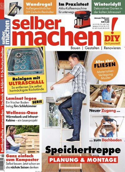 Titelbild der Ausgabe 2/2026 von selbermachen. Diese Zeitschrift und viele weitere Gartenzeitschriften und Wohnzeitschriften als Abo oder epaper bei United Kiosk online kaufen.