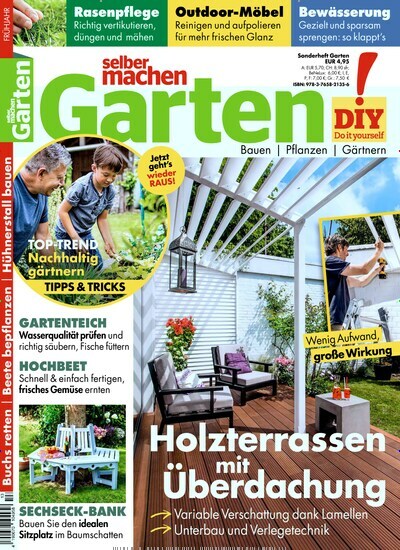Titelbild der Ausgabe 13/2022 von selbermachen Garten. Diese Zeitschrift und viele weitere Gartenzeitschriften und Wohnzeitschriften als Abo oder epaper bei United Kiosk online kaufen.