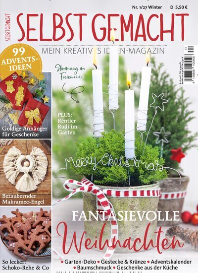 Titelbild der Ausgabe 1/2027 von Selbst gemacht. Diese Zeitschrift und viele weitere Gartenzeitschriften und Wohnzeitschriften als Abo oder epaper bei United Kiosk online kaufen.