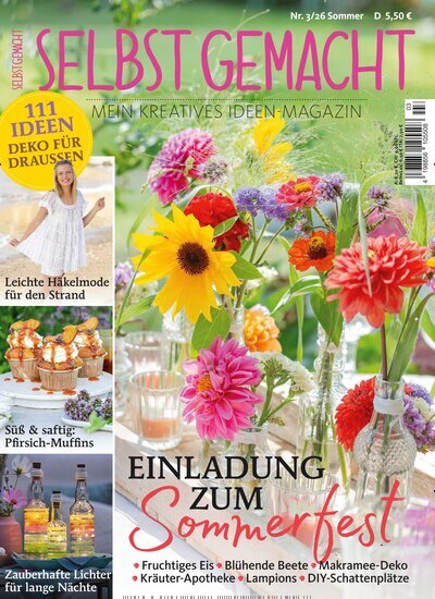Titelbild der Ausgabe 3/2026 von Selbst gemacht. Diese Zeitschrift und viele weitere Gartenzeitschriften und Wohnzeitschriften als Abo oder epaper bei United Kiosk online kaufen.