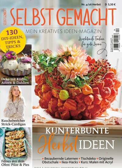 Titelbild der Ausgabe 4/2026 von Selbst gemacht. Diese Zeitschrift und viele weitere Gartenzeitschriften und Wohnzeitschriften als Abo oder epaper bei United Kiosk online kaufen.