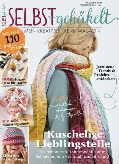 Titelbild der Ausgabe 1/2022 von Selbst gemacht Extra. Diese Zeitschrift und viele weitere Modemagazine und DIY-Magazine als Abo oder epaper bei United Kiosk online kaufen.