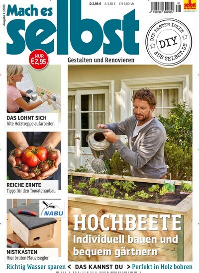 Titelbild der Ausgabe 1/2023 von Selbst ist der Mann Sonderheft. Diese Zeitschrift und viele weitere Gartenzeitschriften und Wohnzeitschriften als Abo oder epaper bei United Kiosk online kaufen.