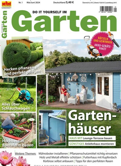 Titelbild der Ausgabe 1/2024 von Selbst ist der Mann Sonderheft. Diese Zeitschrift und viele weitere Gartenzeitschriften und Wohnzeitschriften als Abo oder epaper bei United Kiosk online kaufen.