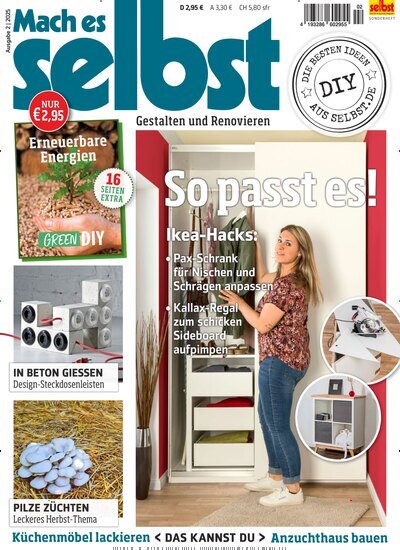 Titelbild der Ausgabe 2/2025 von Selbst ist der Mann Sonderheft. Diese Zeitschrift und viele weitere Gartenzeitschriften und Wohnzeitschriften als Abo oder epaper bei United Kiosk online kaufen.