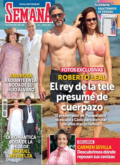 Titelbild der Ausgabe 26/2025 von Semana. Diese Zeitschrift und viele weitere Frauenzeitschriften als Abo oder epaper bei United Kiosk online kaufen.
