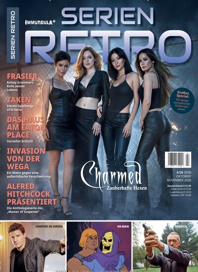Titelbild der Ausgabe 4/2026 von Serien Retro. Diese Zeitschrift und viele weitere Audiomagazine, Filmmagazine und Fotozeitschriften als Abo oder epaper bei United Kiosk online kaufen.